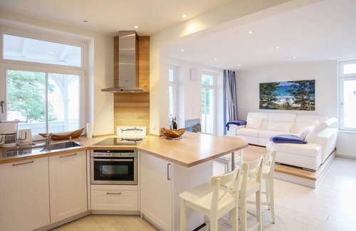 Binz Apartment | Apartment with sea view, 2 bedrooms and balcony