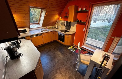 Demmin Apartment | Apartment with south balcony on the beautiful Peene - Apartment with south balcony