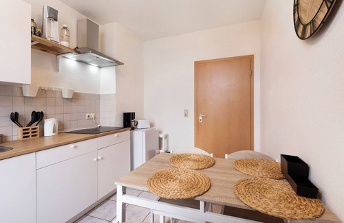 Handelshafen Apartment | Apartment "Wohnen am Wissenschaftshafen" with Balcony & Wi-Fi