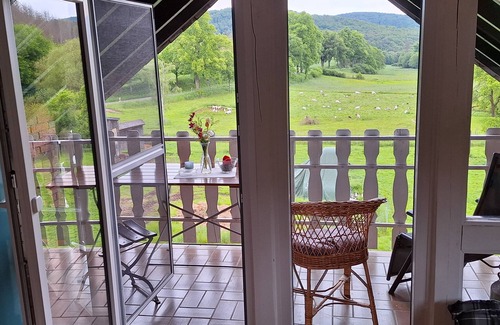 Bad Muenstereifel Condo | Apartment "Ziegenpeter" (DG = 2nd floor) with a fantastic view of the valley - Kolvenbacher Ziegenhof