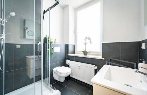 Sudenburg Apartment | Apartmento blue I Central I W-LAN I Netflix I Modern