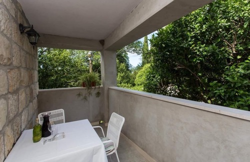 Trsteno Apartment | Apartments Anka- Studio Apartment with Balcony