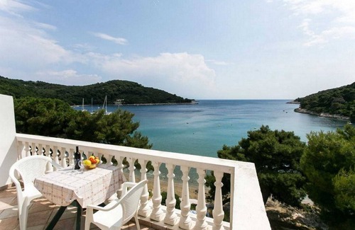 Saplunara Apartment | Apartments Franka Saplunara-One-Bedroom Apartment with Terrace and Sea View No1