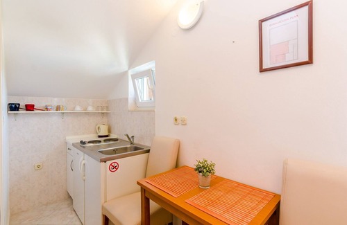 Srebreno Apartment | Apartments Mali Paradiso - Studio Apartment with Pool View(A1)