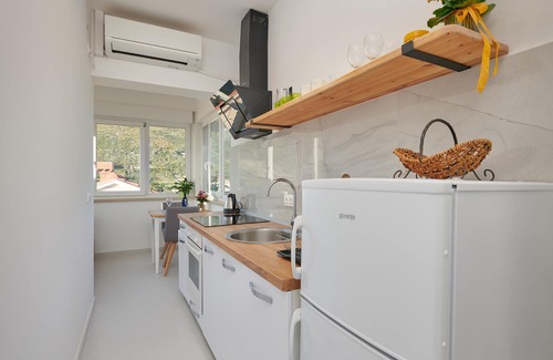 Zvekovica Apartment | Apartments Micika - Studio Apartment with Loggia and Sea View (A3)