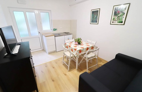 Polace Apartment | Apartments Nodilo - Standard One Bedroom Apartment with Balcony and Sea View (Apt 2)