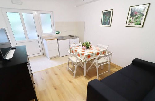 Polace Apartment | Apartments Nodilo - Standard One Bedroom Apartment with Balcony and Sea View (Apt 2)