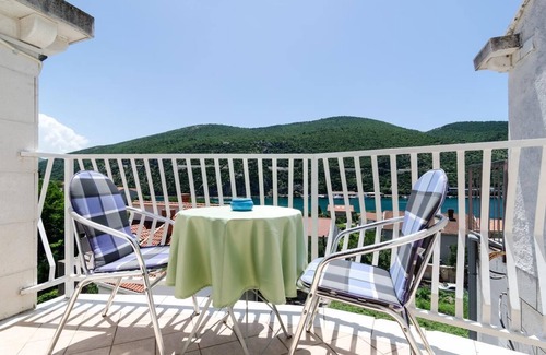 Mokosica Apartment | Apartments Peco - Studio Apartment with Balcony and Sea View