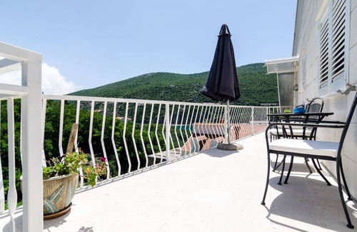 Mokosica Apartment | Apartments Peco - Studio Apartment with Balcony and Sea View