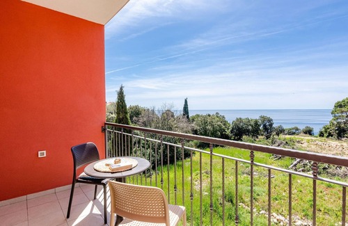 Cavtat Apartment | Apartments Villa Lukas - 'No.3' Studio Apartment with Balcony and Sea View
