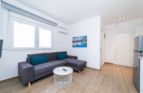 Ofrinion Apartment | Aphrodite Residential Complex-Two-Bedroom Apartment with Side Seaview
