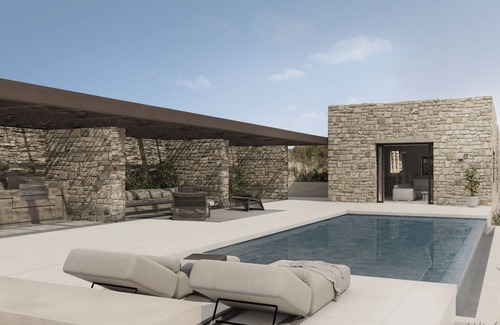 Agios Ioannis Villa | Apollo Yard - Helios Villa, a breathtaking fusion of nature and design.