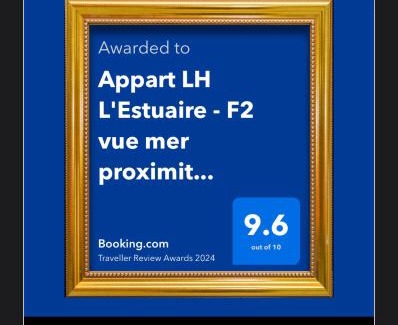 Cote Ouest Ormeaux Apartment | Appart LH L'Estuaire - F2 vue mer proximité plage