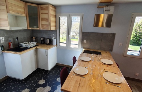 Pontamafrey-Montpascal Apartment | Appartement 40m² Avec Jardin, Calme, Pied des Cols!