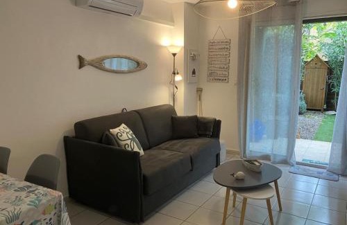 Narbonne-Plage Apartment | Appartement 4 étoiles avec jardin clôturé et piscine dans la résidence - Narbonne Plage