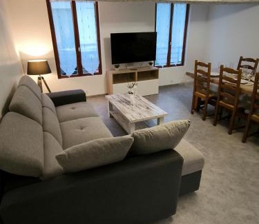 Selles-sur-Cher Apartment | Appartement 6-8 personnes, gîte, climatisé, classé 3 étoiles, proche du zoo de Beauval et des châteaux de la Loire
