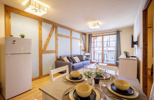 Saint-Lary-Soulan Apartment | Appartement 6 pers, balcon, piscine & sauna, parking sécurisé, Saint-Lary-Soulan - FR-1-296-421