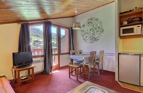 Plagne Soleil Apartment | Appartement au pied des pistes avec balcon et cuisine équipée - FR-1-455-7
