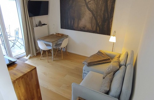 Lank-Latum Apartment | Appartement auf dem Land in Flughafennähe