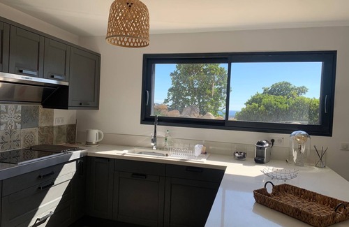 Ventiseri Apartment | Appartement Avec Grande Terrasse vue mer et Maquis