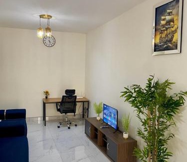 Medina Apartment | Appartement Chic d'une Chambre avec Balcon à Médina, Dakar