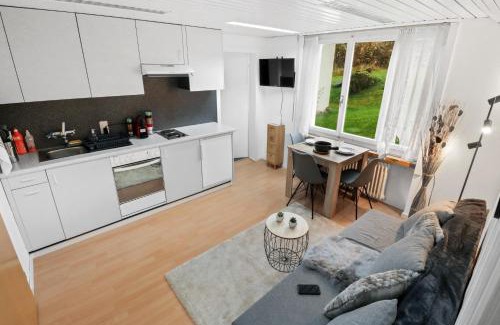 Leukerbad Apartment | Appartement confortable avec un sauna
