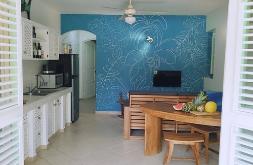 La Iglesia Apartment | Appartement Corte de Mar à Punta Popy. Bord de Mer, Calme, Piscine et Jardin