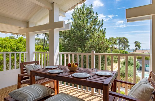 Le Canon Apartment | Appartement Cosy Vue Bassin Avec Grand Balcon