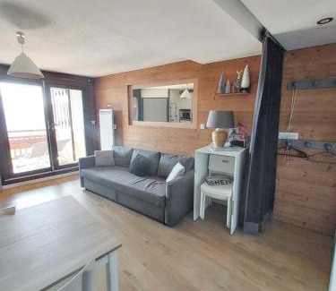Eclose-Ouest Apartment | Appartement cosy à L'Alpe d'Huez 27 m² avec vue montagne