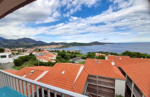 Banyuls-sur-Mer Apartment | Appartement d'une chambre avec vue sur la mer jardin et wifi a Banyuls sur Mer a 2 km de la plage