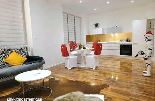 Bennwihr House | Appartement Dans Maison Rez-de-jardin Avec Terrasse Proche de Colmar