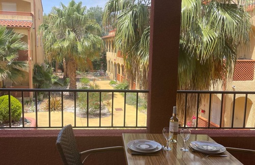 Les Hauts de Canet Apartment | Appartement T2 Tout Confort 1.7km de la Plage Avec 3 Piscines
