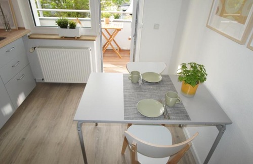 Dortmund Apartment | Appartement mit Balkon Westfalenhalle und Universität fußläufig