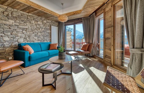 La Rosiere Apartment | Appartement Panorama, résidence Les Alpages