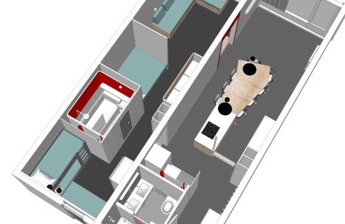 Arc-1800 Apartment | Appartement rénové 3 pièces cabine, Ski aux pieds, Balcon, Charvet, Arc 1800 - FR-1-346-323
