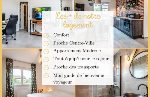 Douvaine Apartment | Appartement T3 I Cozy I Douvaine