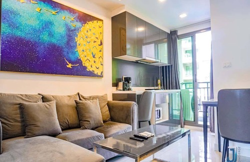 Nong Prue Condo | Appartement tout équipé – Vue & confort à Pattaya