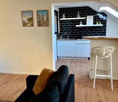 Ville Haute Apartment | Appartement vieille-ville de Boulogne, vue Cathédrale