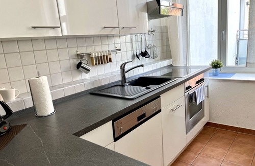 Stralsund Apartment | Appartement XXL - Ferienwohnung am Theater Haus Olaf Palme 1