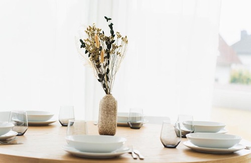 Mainz-Bingen Apartment | Appartment in den Weinbergen bei Mainz - mit 2x Doppelzimmern, 1x großes Wohnzimmer, Bad & Küche