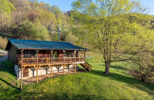 Waynesville House | Apple Blossom Cabin - Stunning Mountain Views, Pet Friendly