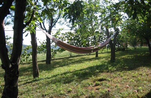 Gabrovcec Cottage | Apple Tree Cottage located in a private garden with an orchard comfortable for 8