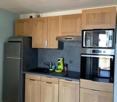 Le Grand Large Apartment | Appt cozy terrasse front de mer clim parking wifi