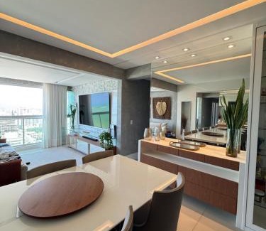 Praia de Itaparica Apartment | Apt último andar frente mar