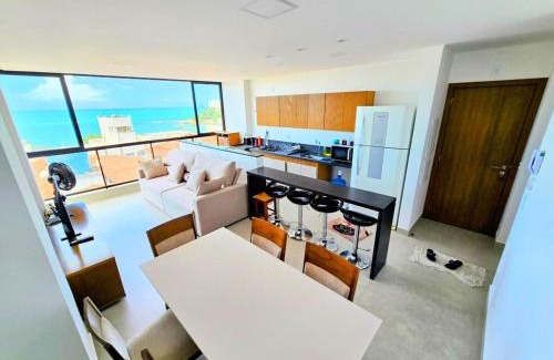 Iriri Apartment | Apt 3Q vista incrível costa Azul 2vgs garagem