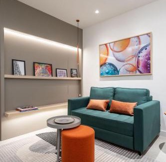 Laranjeiras Apartment | Apt Aconchegante | Piscina, Sauna e Metrô 350m