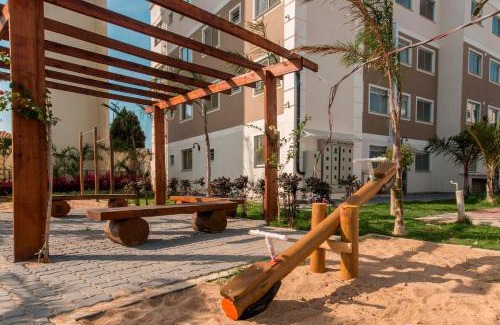 Campos Apartment | Apt completo-Ar-TV-Portaria 24h-Piscina-Praia