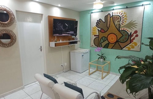 Vista Linda Apartment | Apt Delícia 2 bed 1 suite Full kitchen, 24 hour doorman, 7km from Riviera