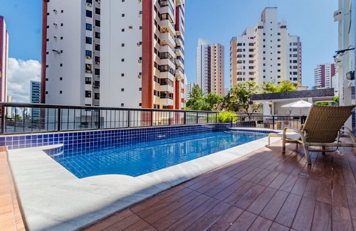 Pituba Apartment | Apt Lindíssimo com Piscina e Ar Condicionado