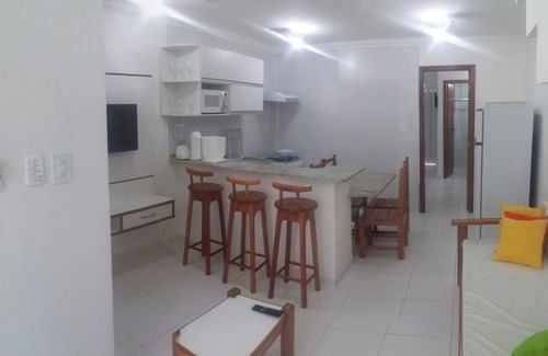 Taperapua Beach Apartment | APT ON TAPERAPUÃ BEACH, NEAR AXÉ MOI, SAFETY AND COMFORT, FOR 4 PEOPLE